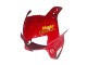 Carenados Moto Honda VFR 800 1998-2001 - Rojo Blanco Negro Brillante Vimto Asequibles