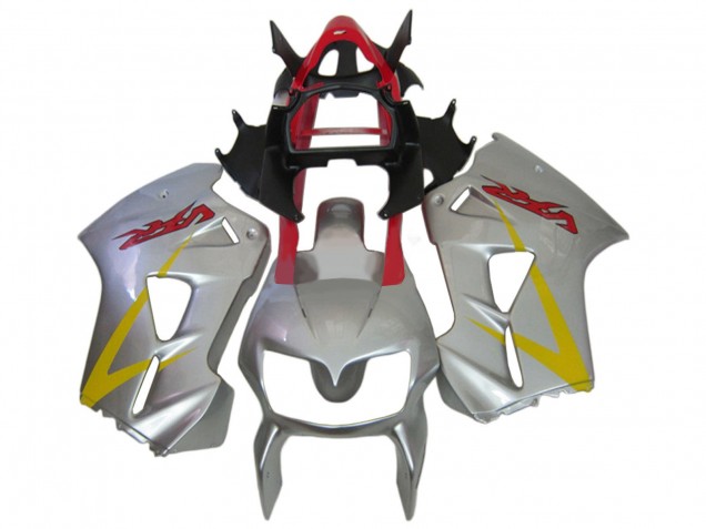 Carenados Moto Honda VFR 800 2002-2013 - Plata Rojo Amarillo Asequibles