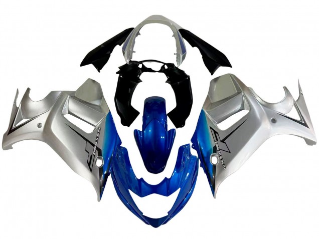 Carenados Moto Suzuki GSX650F 2008-2013 - Plata Azul Asequibles