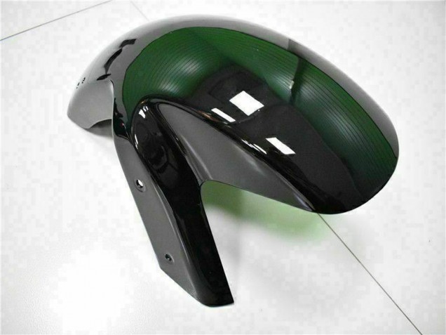 Carenados Moto Kawasaki EX650 2006-2008 - Negro Brillante Rojo Llama Asequibles