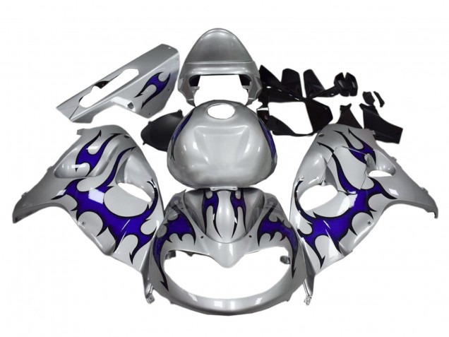 Carenados Moto Suzuki TL1000R 1998-2003 - Plata Azul Asequibles