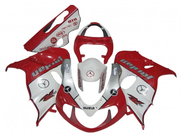 Carenados Moto Suzuki TL1000R 1998-2003 - Rojo Blanco Plata Jordan Motul Dunlop Asequibles