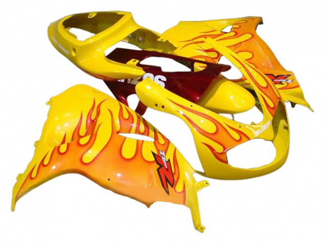Carenados Moto Suzuki TL1000R 1998-2003 - Amarillo Rojo Llama Asequibles