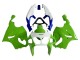 Carenados Moto Kawasaki ZX7R 1996-2003 - Blanco Verde Azul Asequibles