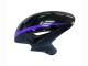 Carenados Moto Honda CBR1000RR 2004-2005 - Negro Brillante Púrpura Raya Asequibles