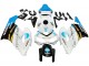 Carenados Moto Honda CBR1000RR 2004-2005 - Blanco Azul Claro Amarillo Negro Konica Minolta Asequibles