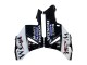 Carenados Moto Honda CBR1000RR 2004-2005 - Negro Brillante Blanco West Asequibles
