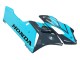 Carenados Moto Honda CBR1000RR 2004-2005 - Azul Claro Negro Brillante Asequibles