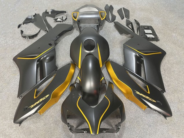 Carenados Moto Honda CBR1000RR 2004-2005 - Gris Mate Oro Asequibles