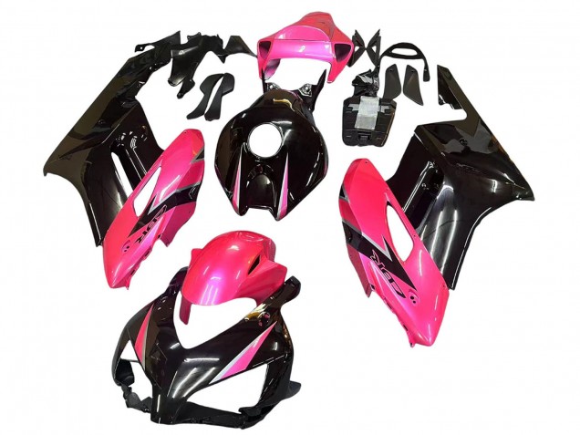 Carenados Moto Honda CBR1000RR 2004-2005 - Rosa Negro Brillante Asequibles
