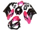 Carenados Moto Honda CBR1000RR 2004-2005 - Rosa Negro Brillante Asequibles