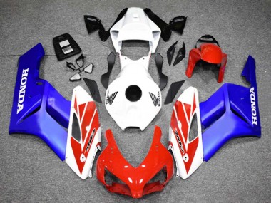 Carenado Moto Honda CBR1000RR 2004-2005 - Blanco Rojo Azul Asequibles