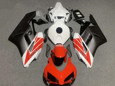 Carenados Moto Honda CBR1000RR 2004-2005 - Blanco Rojo Negro Mate Asequibles