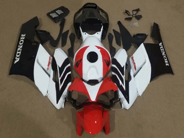 Carenado Moto Honda CBR1000RR 2004-2005 - Blanco Rojo Negro Mate Asequibles