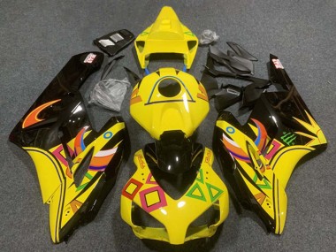 Carenados Moto Honda CBR1000RR 2004-2005 - Amarillo Negro Brillante Naranja Asequibles