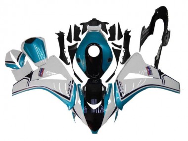 Carenados Moto Honda CBR1000RR 2008-2011 - Blanco Azul Negro Brillante Asequibles
