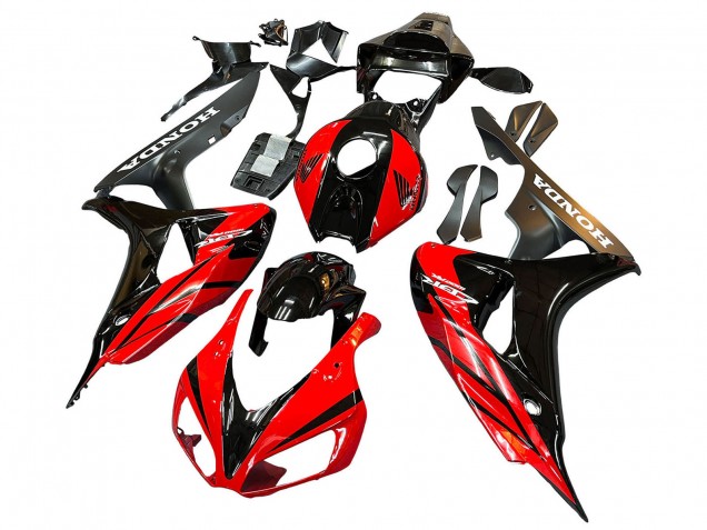 Carenado Moto Honda CBR1000RR 2006-2007 - Azul Negro Brillante Asequibles