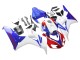 Carenado Moto Honda CBR1000RR 2006-2007 - Blanco Rojo Azul HRC Asequibles