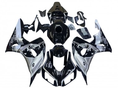 Carenados Moto Honda CBR1000RR 2006-2007 - Plata Negro Brillante Rojo Bull Asequibles