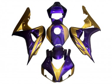 Carenados Moto Honda CBR1000RR 2006-2007 - Oro Púrpura Asequibles