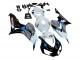 Carenado Moto Honda CBR1000RR 2006-2007 - Blanco Azul Negro Brillante Asequibles