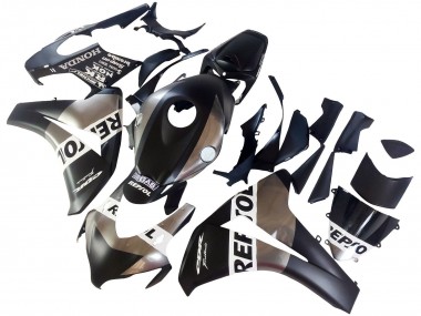 Carenados Moto Honda CBR1000RR 2008-2011 - Plata Negro Mate Repsol Asequibles