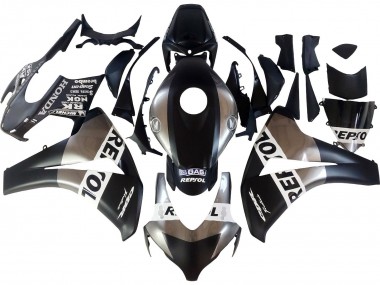 Carenados Moto Honda CBR1000RR 2008-2011 - Plata Negro Mate Repsol Asequibles