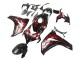 Carenado Moto Honda CBR1000RR 2008-2011 - Negro Brillante Rojo Llama Asequibles