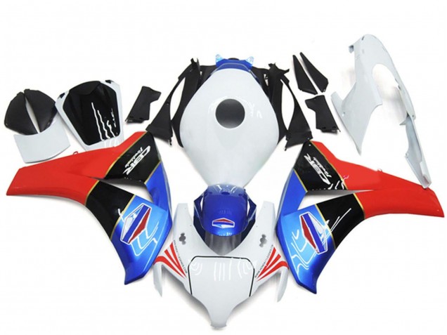 Carenados Moto Honda CBR1000RR 2008-2011 - Blanco Azul Rojo Negro Brillante Asequibles