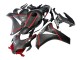Carenados Moto Honda CBR1000RR 2008-2011 - Negro FibraCarbono Rojo Asequibles
