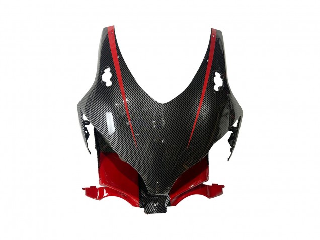 Carenados Moto Honda CBR1000RR 2008-2011 - Negro FibraCarbono Rojo Asequibles