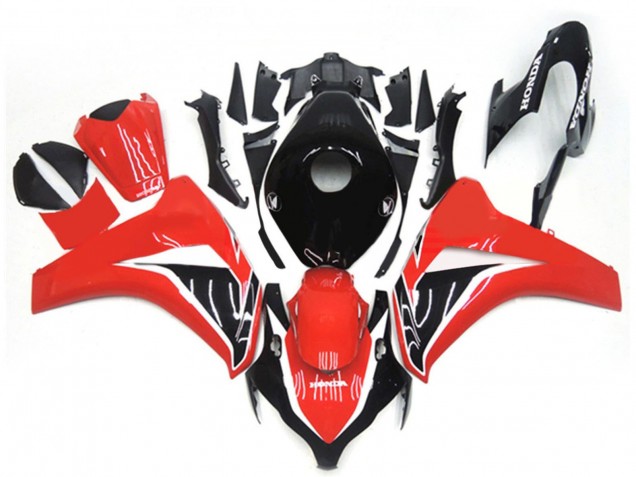 Kits Carenado Moto Honda CBR1000RR 2008-2011 - Rojo Negro Brillante Asequibles