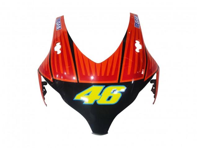 Carenados Moto Honda CBR1000RR 2008-2011 - Verde Naranja Negro Brillante Rossi Michelin 46 Asequibles