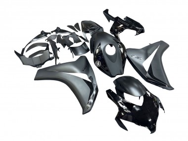 Carenados Moto Honda CBR1000RR 2008-2011 - Gris Negro Brillante Asequibles
