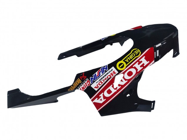 Carenados Moto Honda CBR1000RR 2008-2011 - Rojo Blanco Negro Brillante Carrera Asequibles