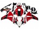 Carenados Moto Honda CBR1000RR 2008-2011 - Rojo Blanco Negro Brillante Carrera Asequibles