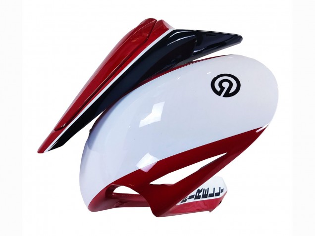 Carenados Moto Honda CBR1000RR 2008-2011 - Blanco Rojo Negro Brillante Carrera 24 Asequibles