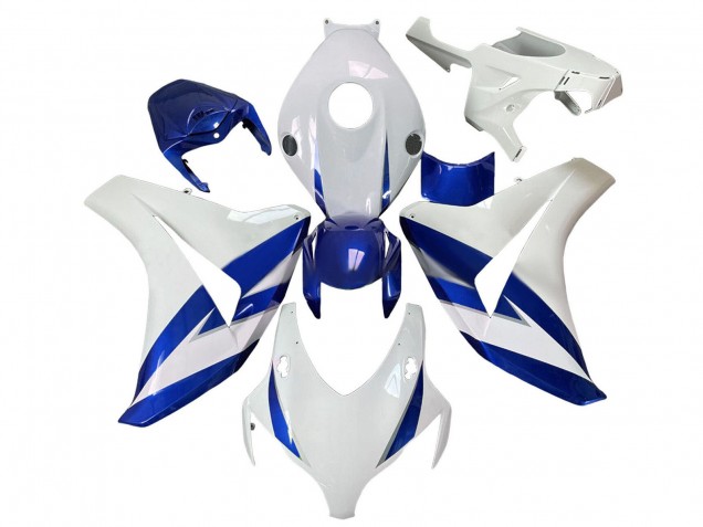 Carenados Moto Honda CBR1000RR 2008-2011 - Blanco Azul Asequibles