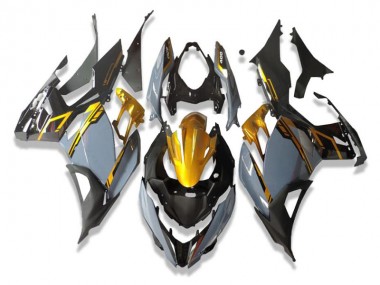 Carenados Moto Kawasaki EX400 2018-2024 - Oro Nardo Gris Negro Asequibles