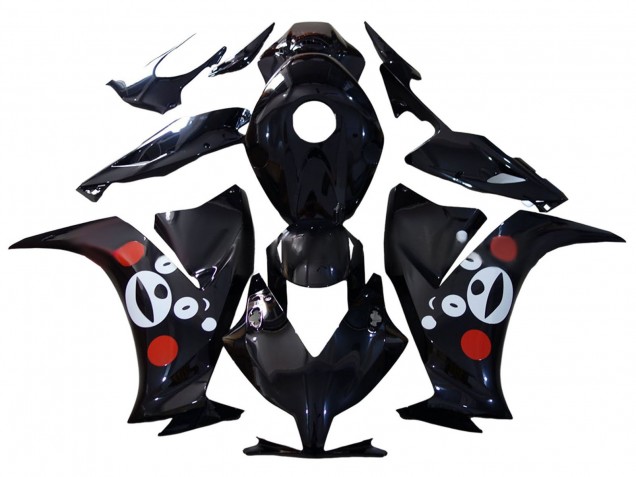 Carenados Moto Honda CBR1000RR 2012-2016 - Negro Brillante Oso Asequibles