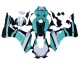 Carenados Moto Honda CBR1000RR 2017-2023 - Blanco Azul Claro Negro Brillante Asequibles