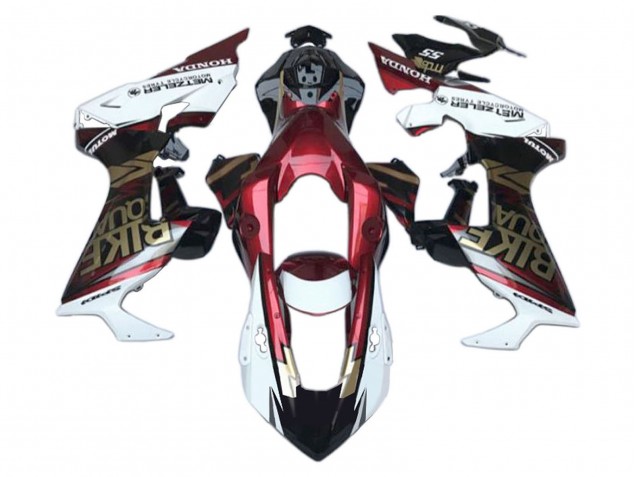Kits Carenados Moto Honda CBR1000RR 2017-2023 - Blanco Rojo Negro Asequibles
