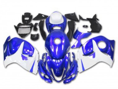 Carenados Moto Suzuki GSXR 1300 Hayabusa 2008-2020 - Azul Blanco Asequibles
