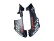 Carenados Moto Honda CBR600RR 2003-2004 - Negro Mate Naranja Repsol Rossi 46 Asequibles