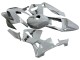 Carenados Moto Honda CBR600RR 2003-2004 - Plata Negro Repsol Asequibles