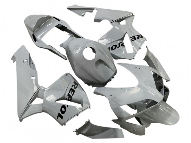 Carenados Moto Honda CBR600RR 2003-2004 - Plata Negro Repsol Asequibles