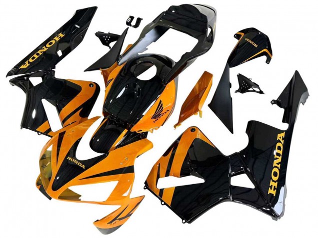 Kits Carenados Moto Honda CBR600RR 2003-2004 - Naranja Blanco Rojo Negro Brillante Repsol Asequibles
