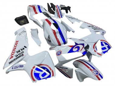 Carenados Moto Honda CBR600RR 2003-2004 - Blanco Rojo Azul Asequibles