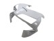 Carenado Moto Honda CBR600RR 2003-2004 - Plata Blanco Asequibles
