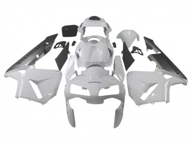Carenado Moto Honda CBR600RR 2003-2004 - Plata Blanco Asequibles